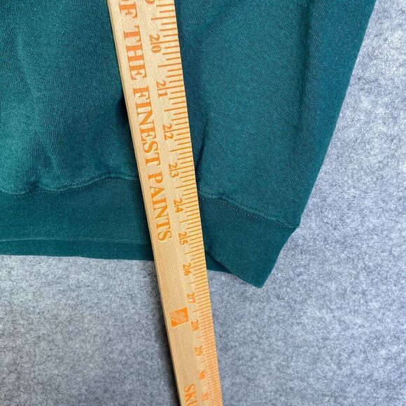 VTG 90s Nike Green Swoosh Big Logo Crewneck Sweatshirt Made in USA XL - Picture 4 of 8